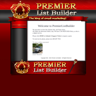 Premier list builder
